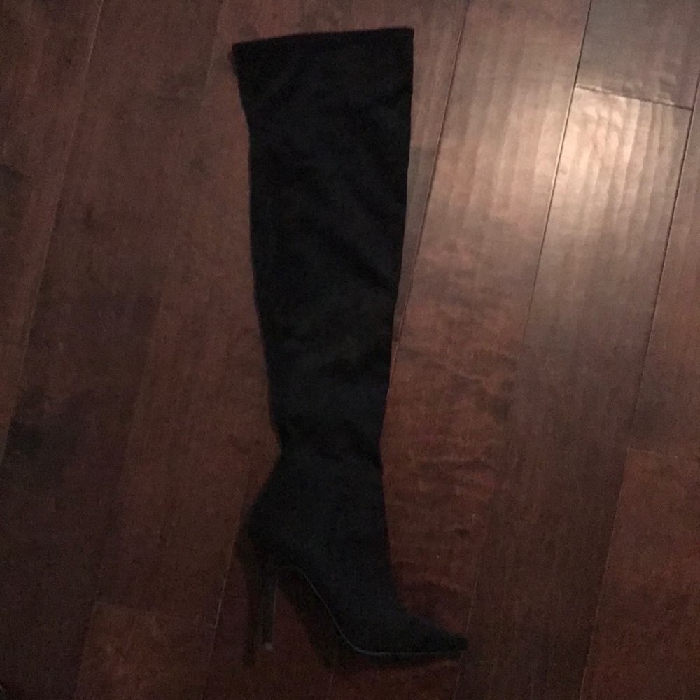 Aldo thigh high suede boots